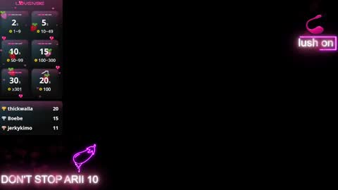 Snapshot of arii_vega chatting on 02/07/25, 04:27 ARII VEGA online show from 02/07/25, 04:27