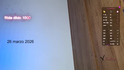 Snapshot of avelisse_ chatting on 03/26/26, 01:49 Avelisse online show from 03/26/26, 01:49