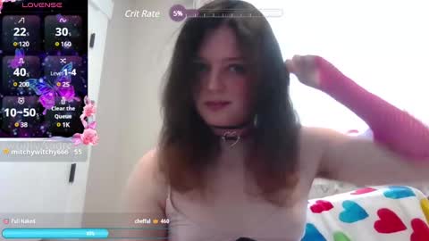 Snapshot of awfullyaudrey chatting on 02/14/25, 07:12 AudreySins online show from 02/14/25, 07:12