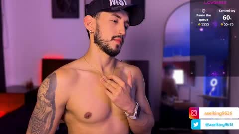 Snapshot of axelking13 chatting on 04/18/26, 11:38 Axel King online show from 04/18/26, 11:38