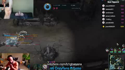 b1gbanana online show from 02/18/25, 10:47