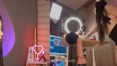 Snapshot of babymishi09 chatting on 03/22/26, 03:21 Mishi online show from 03/22/26, 03:21