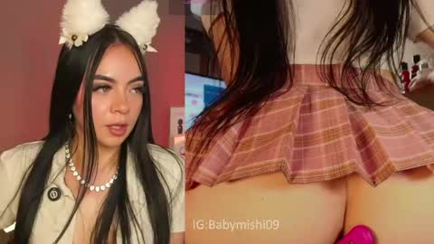 Snapshot of babymishi09 chatting on 03/23/26, 03:21 Mishi online show from 03/23/26, 03:21