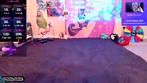 BabyZelda online show from 03/05/25, 01:39