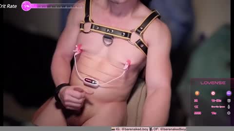 Snapshot of barenakedb0y chatting on 02/17/25, 07:15 Barenaked boy online show from 02/17/25, 07:15