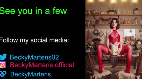 BeckyMartens come join me on    while im offline here  online show from 12/21/24, 04:19