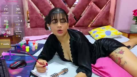 Snapshot of bella_thix chatting on 02/22/25, 03:23 Bella online show from 02/22/25, 03:23