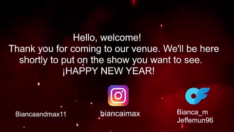 bianca and maxwell online show from 02/21/26, 09:27