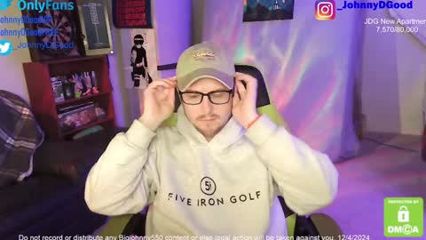 Snapshot of bigjohnny550 chatting on 12/10/24, 12:17 Johnny D Good online show from 12/10/24, 12:17