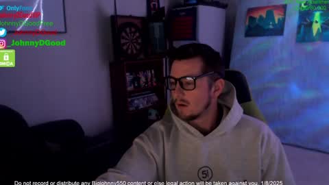 Snapshot of bigjohnny550 chatting on 01/08/25, 09:01 Johnny D Good online show from 01/08/25, 09:01