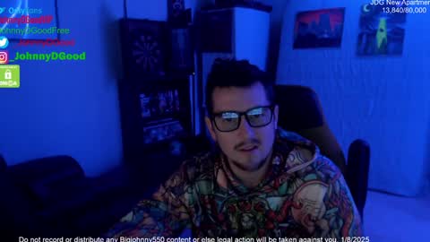 Snapshot of bigjohnny550 chatting on 01/09/25, 09:58 Johnny D Good online show from 01/09/25, 09:58