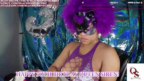Snapshot of blacksirenqueen chatting on 03/27/26, 07:14 Queen Siren online show from 03/27/26, 07:14