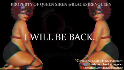Snapshot of blacksirenqueen chatting on 05/19/26, 01:56 Queen Siren online show from 05/19/26, 01:56