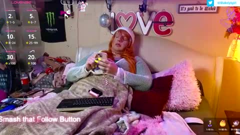 Snapshot of blakelytgirl chatting on 02/15/25, 04:14 Blakely Morningstar online show from 02/15/25, 04:14