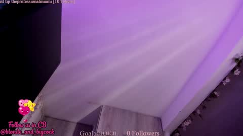 Snapshot of blonde_and_bigcock chatting on 03/11/26, 01:06 Blonde and Sam online show from 03/11/26, 01:06