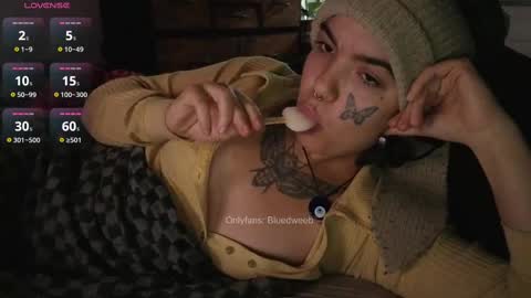 Snapshot of bluedweeb chatting on 09/19/25, 03:30 Blue online show from 09/19/25, 03:30