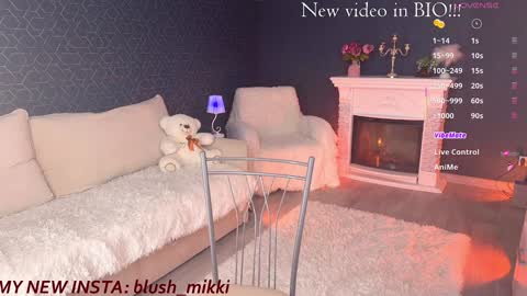 Snapshot of blush_mikki chatting on 02/20/26, 03:12 Mikki chan online show from 02/20/26, 03:12