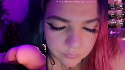 Snapshot of booboosperfectfacefuck chatting on 12/20/25, 10:55 Nova sub to my fan club for free pms and sexy sloppy videos online show from 12/20/25, 10:55