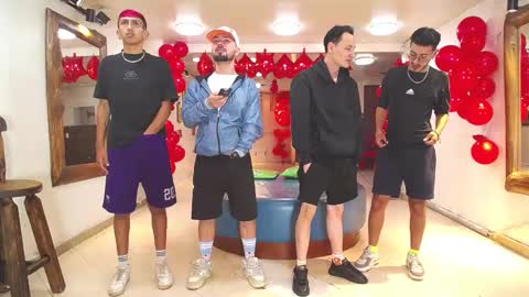 Snapshot of boschcz chatting on 02/23/25, 05:45 THOMAS AND DAMIAND online show from 02/23/25, 05:45