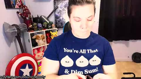 Snapshot of bouncinbooty chatting on 02/21/25, 02:38 Pumpkin Butt online show from 02/21/25, 02:38