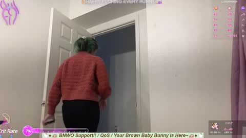 Snapshot of bunnycheekz chatting on 02/21/25, 04:07 Tokki  bunny  online show from 02/21/25, 04:07