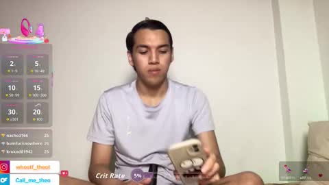 Snapshot of call_me_theo chatting on 10/12/25, 05:39 Mateo online show from 10/12/25, 05:39