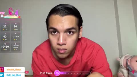 Snapshot of call_me_theo chatting on 10/14/25, 12:06 Mateo online show from 10/14/25, 12:06