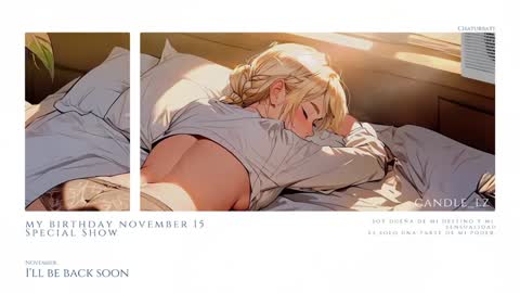 candle_lz online show from 12/05/24, 07:05