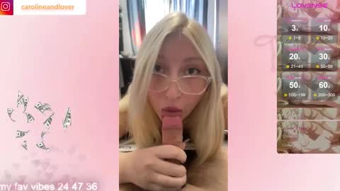 Caroline and Lover online show from 11/11/25, 11:21