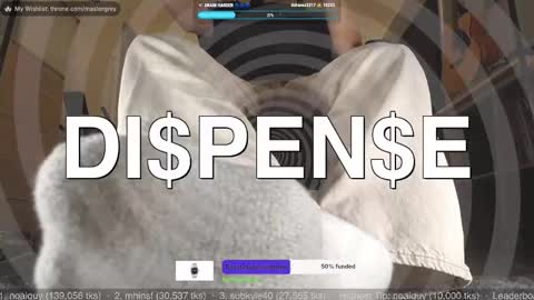 Snapshot of cashmastergrey chatting on 12/20/25, 02:40 Master Grey online show from 12/20/25, 02:40