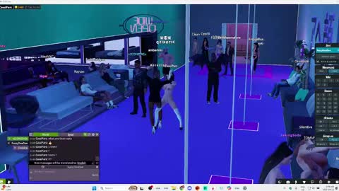 Snapshot of cassicd chatting on 09/12/25, 08:58 Cassi online show from 09/12/25, 08:58