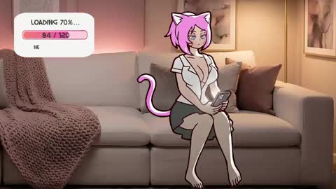Snapshot of cat9irl chatting on 05/19/26, 01:56 Nicky online show from 05/19/26, 01:56