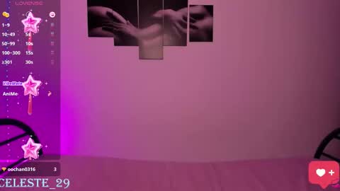 celeste online show from 10/31/25, 04:52