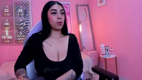 Snapshot of channtal_x chatting on 04/22/26, 03:20 PVT 6TK 10PM - 6AM online show from 04/22/26, 03:20