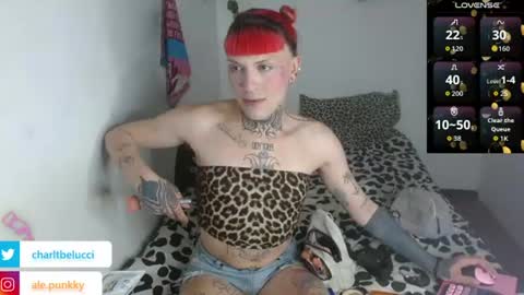 Snapshot of charlotbelucci_ chatting on 06/11/26, 10:30 Ale punky online show from 06/11/26, 10:30