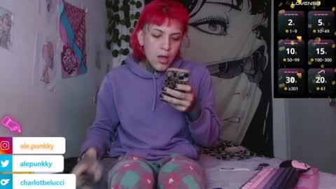 Snapshot of charlotbelucci_ chatting on 07/04/26, 11:05 Ale punky online show from 07/04/26, 11:05