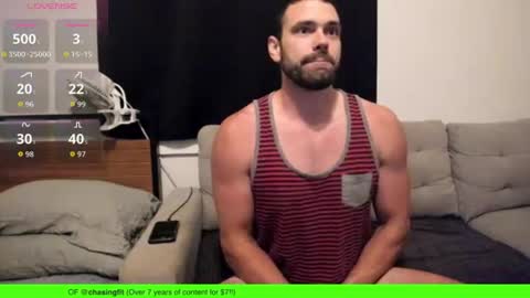 Snapshot of chasemason20 chatting on 07/03/26, 12:17 Onlyfans chasingfit Instagram the arguer Twitter chasingfitOF online show from 07/03/26, 12:17