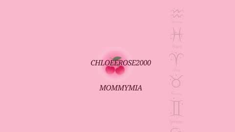 ChloeeRose online show from 01/12/25, 04:10