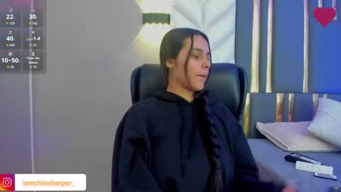 Snapshot of chloeharper_ chatting on 07/17/26, 11:50 Chloe Harper online show from 07/17/26, 11:50