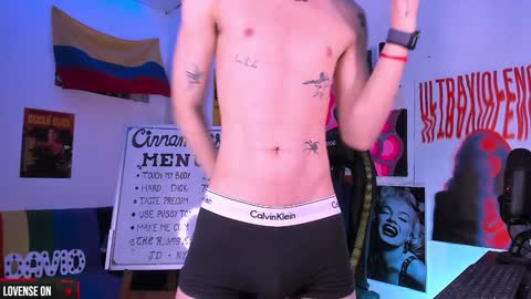 Snapshot of cinnamon_boyxxx chatting on 12/29/24, 08:00 David     Independent Model online show from 12/29/24, 08:00