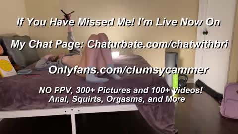 B Bri ClumsySCHEDULE online show from 10/13/25, 01:05