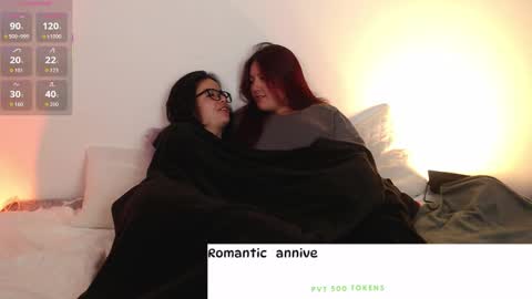 Snapshot of coffeandbread chatting on 10/14/25, 04:24 Phia And Luna online show from 10/14/25, 04:24