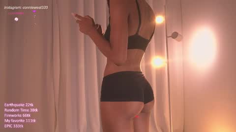 Snapshot of connie_west0 chatting on 04/23/26, 11:29 independent model online show from 04/23/26, 11:29