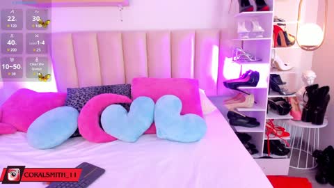 Snapshot of coralsmith11 chatting on 01/22/25, 02:46 Coral Smith online show from 01/22/25, 02:46
