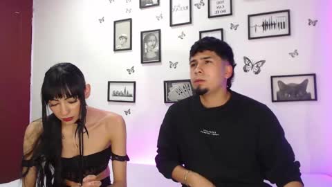 Snapshot of coupsextop chatting on 01/13/25, 08:05 Juli and Liam online show from 01/13/25, 08:05