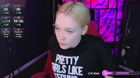 Snapshot of crackling_tati chatting on 01/18/25, 09:02 Tati online show from 01/18/25, 09:02