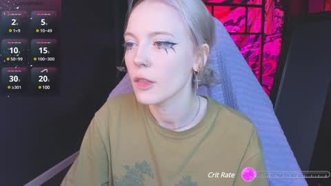 Snapshot of crackling_tati chatting on 01/26/25, 08:34 Tati online show from 01/26/25, 08:34