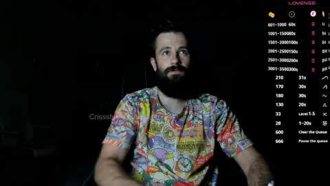 Snapshot of crissstud chatting on 03/29/26, 02:22 Criss online show from 03/29/26, 02:22