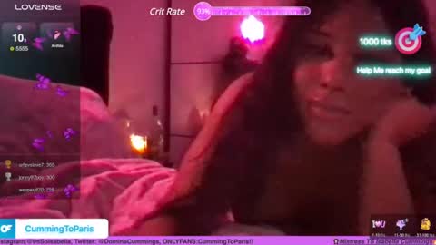 Snapshot of cummingtoparis chatting on 12/07/24, 12:35 Cumming To Mistress Isabella Cummings online show from 12/07/24, 12:35