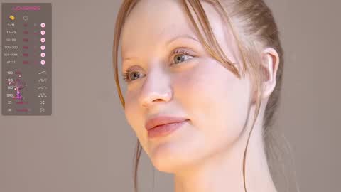 Snapshot of cute_shine chatting on 03/06/25, 10:20 Hey im Kristina Thank you for your support online show from 03/06/25, 10:20